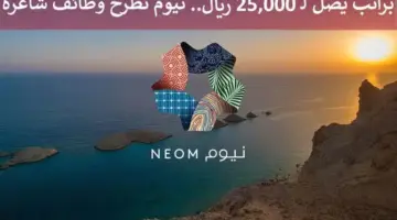 قدم الآن عبر هذا الرابط.. نيوم تعلن لجميع السعوديين عن وظائف شاغرة برواتب تصل لـ 25,000 ريال