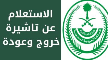 السعودية عاجل.. إليك أسهل طريقة للاستعلام عن صلاحية تأشيرة خروج وعودة برقم الإقامة في المملكة