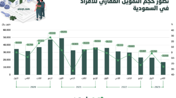 انالسعودية تكشف سبب أنخفاض حجم التمويل العقاري للأفراد  53 % على مدى 6 فصول